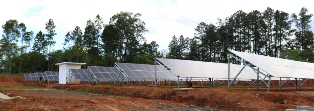 Usina Solar UFSM. (Fonte: UFSM).